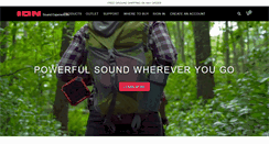 Desktop Screenshot of ionaudio.com